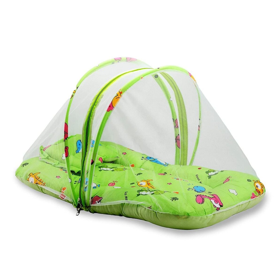 Cozy Cotton Bedding Set with Mosquito Net for Infants