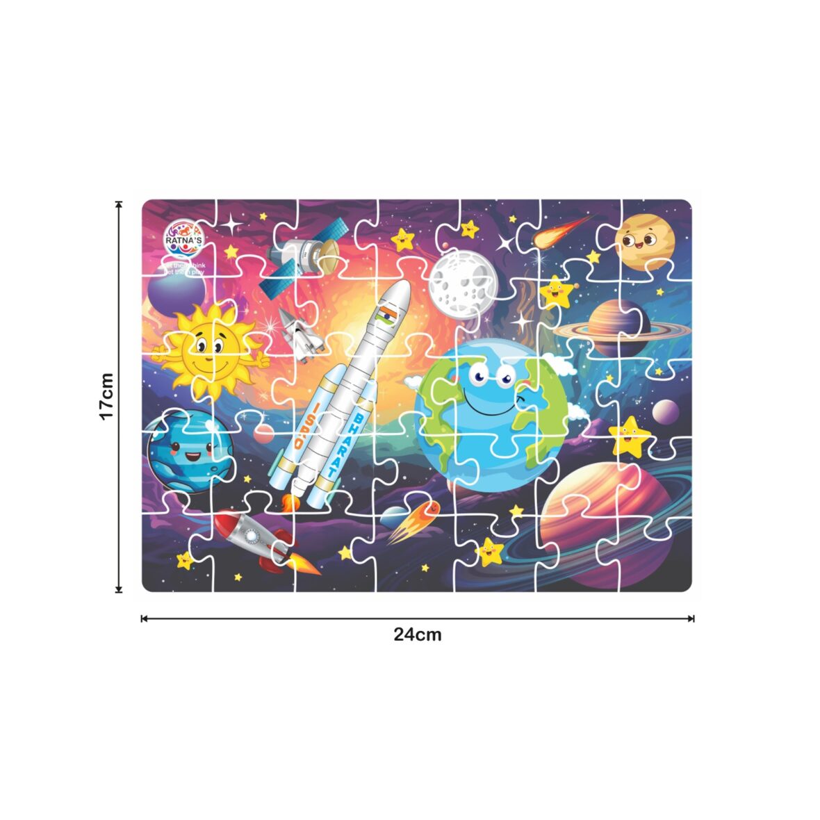 in 1 CHANDRAYAAN  JIGSAW PUZZLE