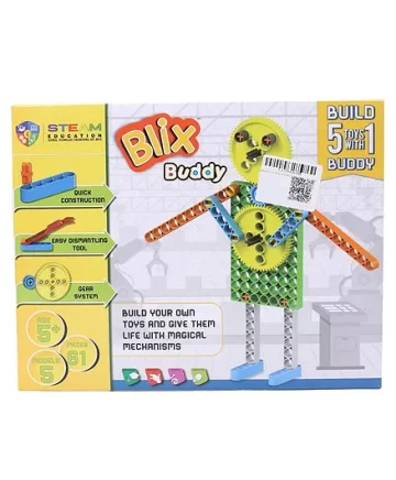 Blix Buddy 5 toys with 1