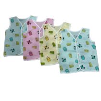 Cotton Sleeveless Jhabla Pack of 4- Aeroplane