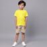 Plain T-shirt Yellow