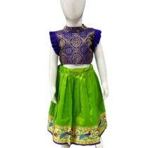 SP-02-Ghagra Choli-Blue Grn