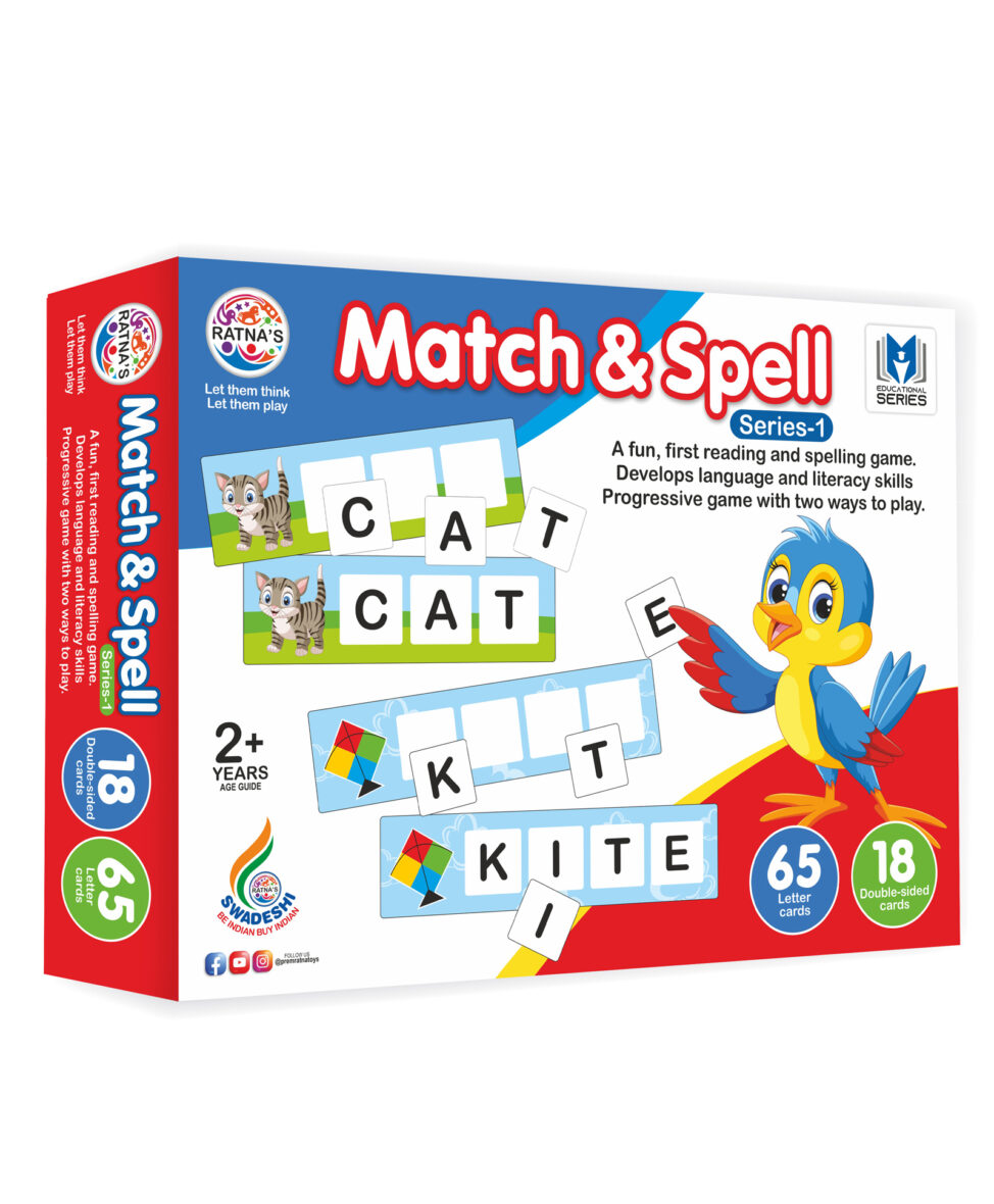 Match & Spell Series1 – Educational Spelling Game for Early Learners