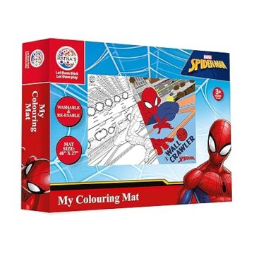 My Colouring Mat Spiderman