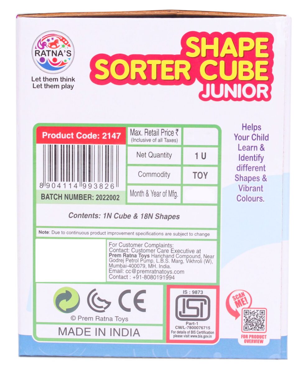 Shape Sorter Cub Jr-8