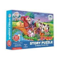 Story Puzzle A Rainy Picnic Day