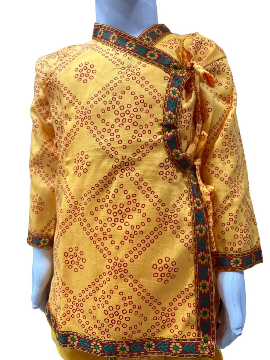 Krishna Dress-Bandhani