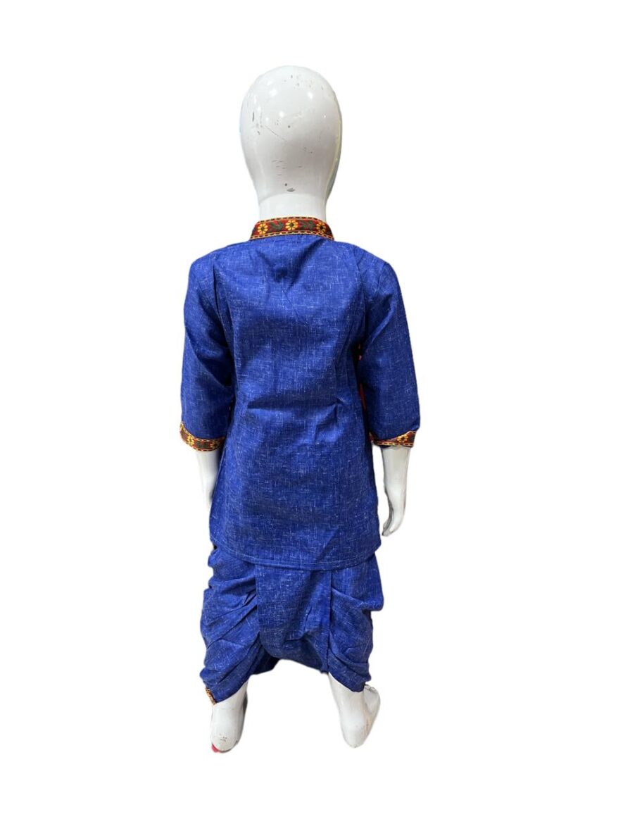 Krishna Dress-Blue-3