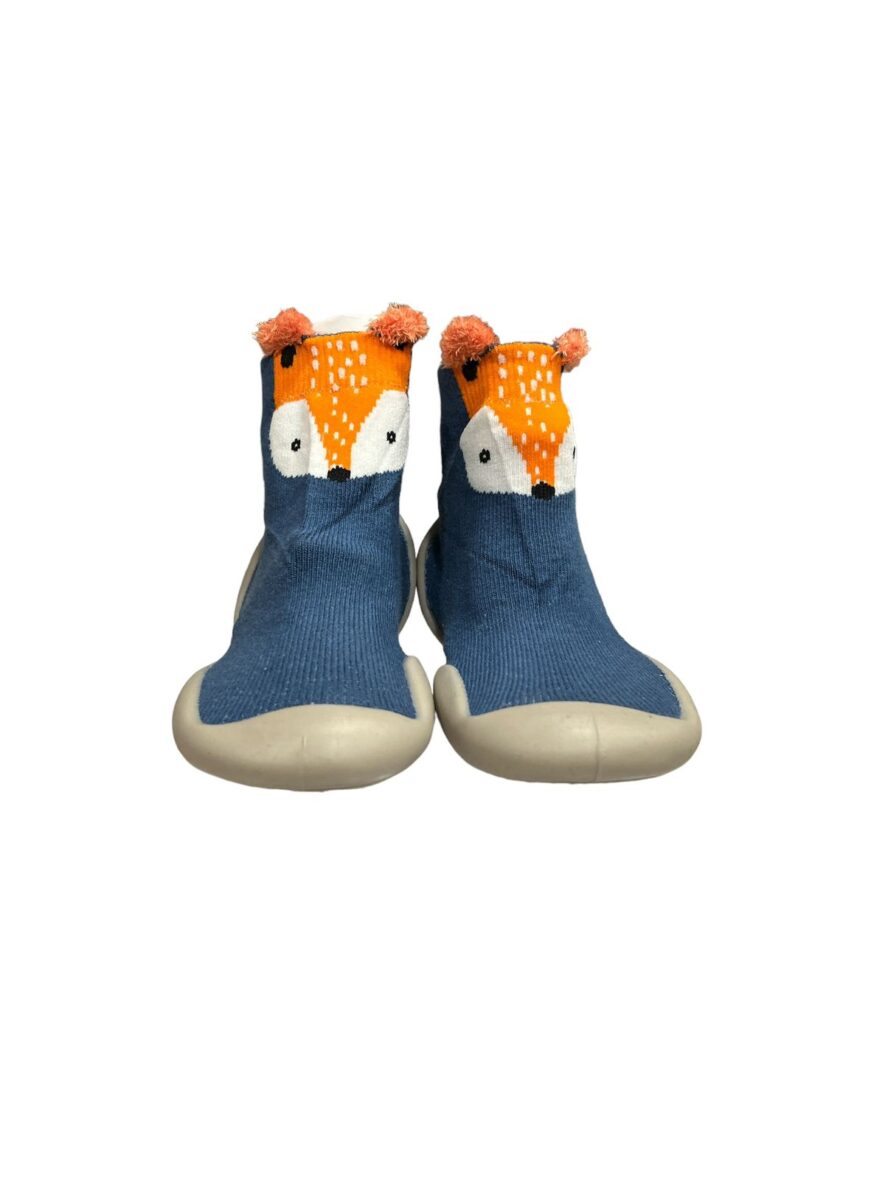 Adorable Fox Themed Toddler Shoes with Non Slip Soles