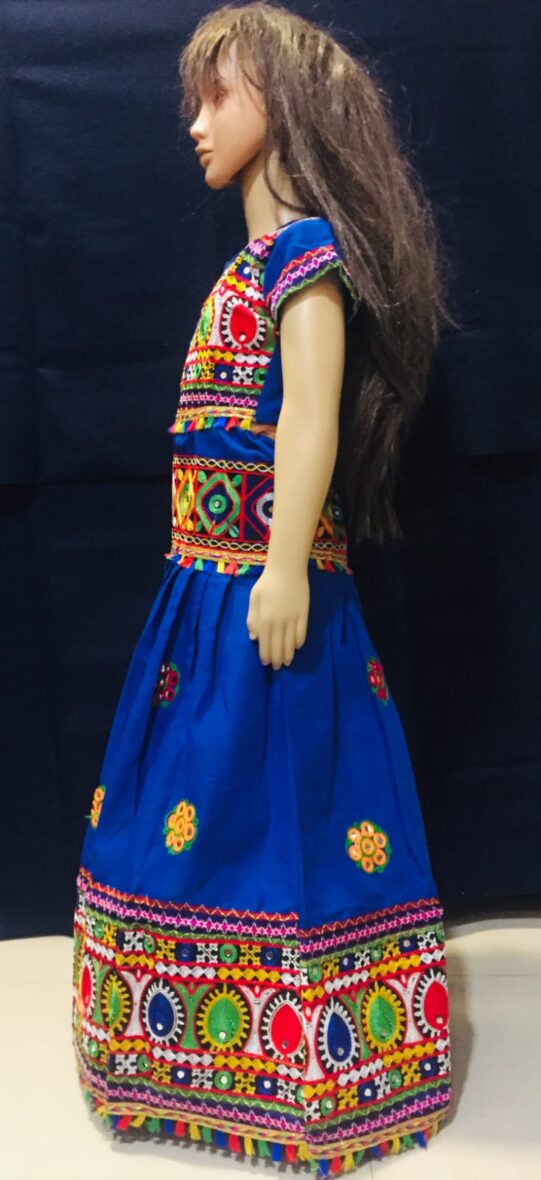 Radha Dress-Blue