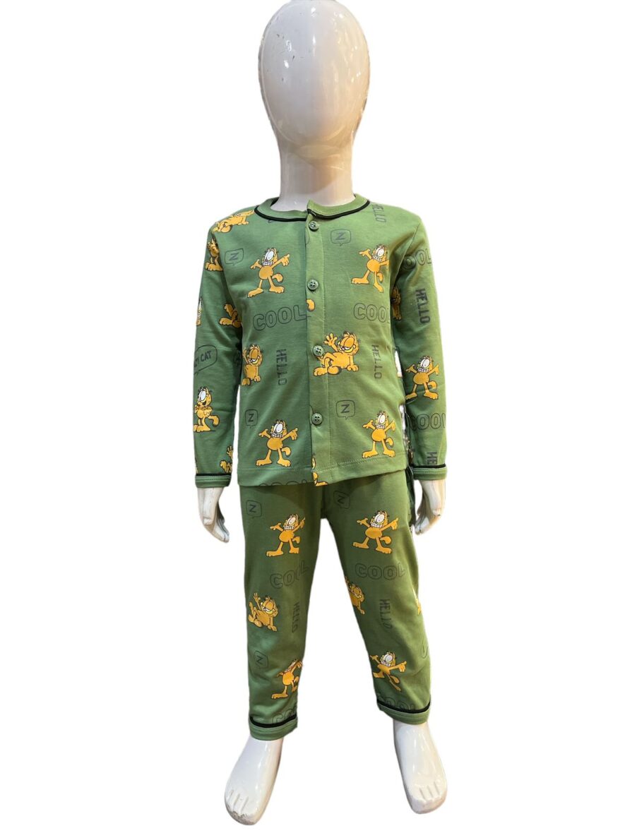 Kids’ Garfield Pajama Set – Night Dress