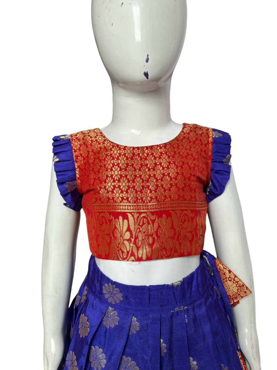 Ghagra-Choli-BlueRed-1