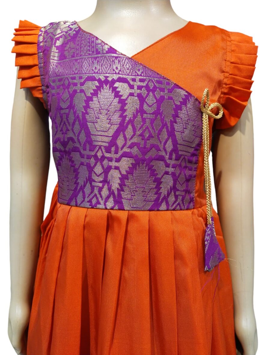 Paithani-Frock-ORGPUR-4