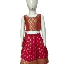 Ghagra-Choli-PinkGold