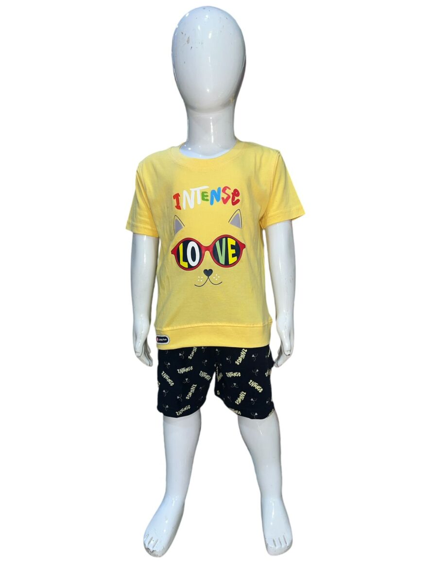 Intense Love Boys’ T-Shirt & Shorts Set