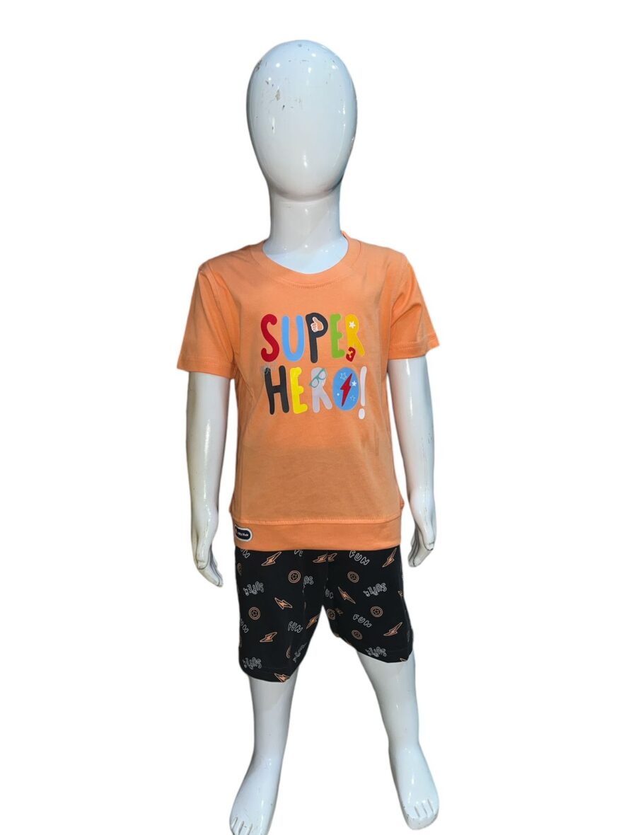 Super Hero Boys’ T-Shirt & Shorts Set