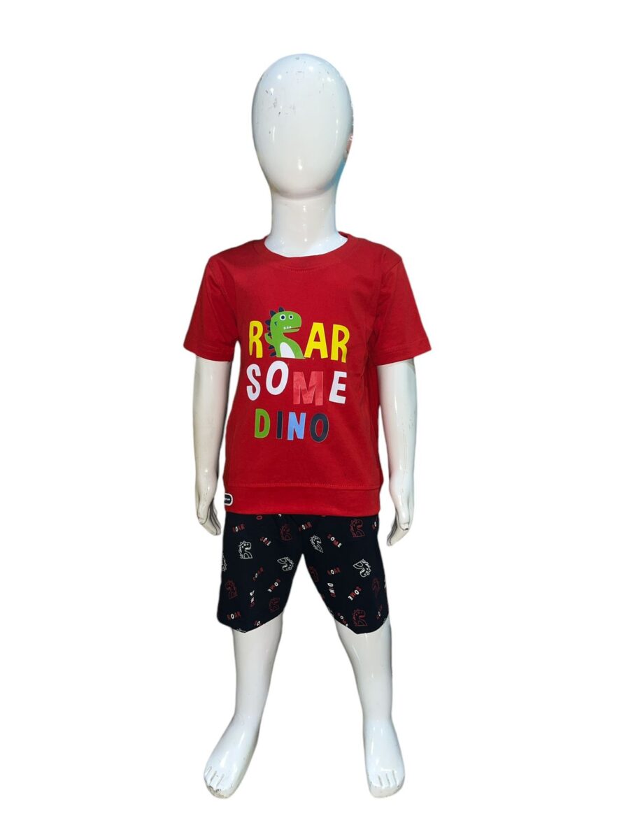 Roar some Dino Toddler T-Shirt & Shorts Set