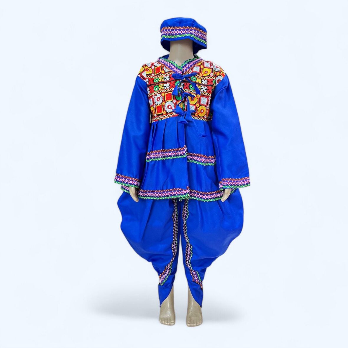 Traditional Blue Garba Dress for Boys  Festive Wear