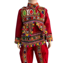 Boy Garba Dress-Red