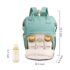 Diaper Bag-Back-Pack-Green-1