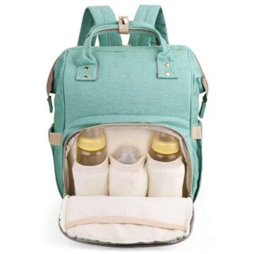 Diaper Bag-Back-Pack-Green