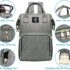 Diaper Bag-Back-Pack-Grey-1