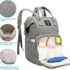 Diaper Bag-Back-Pack-Grey-3