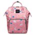 Diaper Bag-Back-Pack-Pink Printed-1