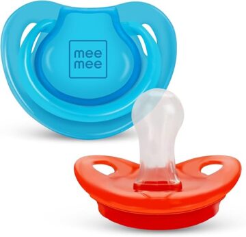 Mee Mee Baby Silicone Pacifier BLRD 0+-1