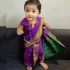 Nauvari Saree-Purple