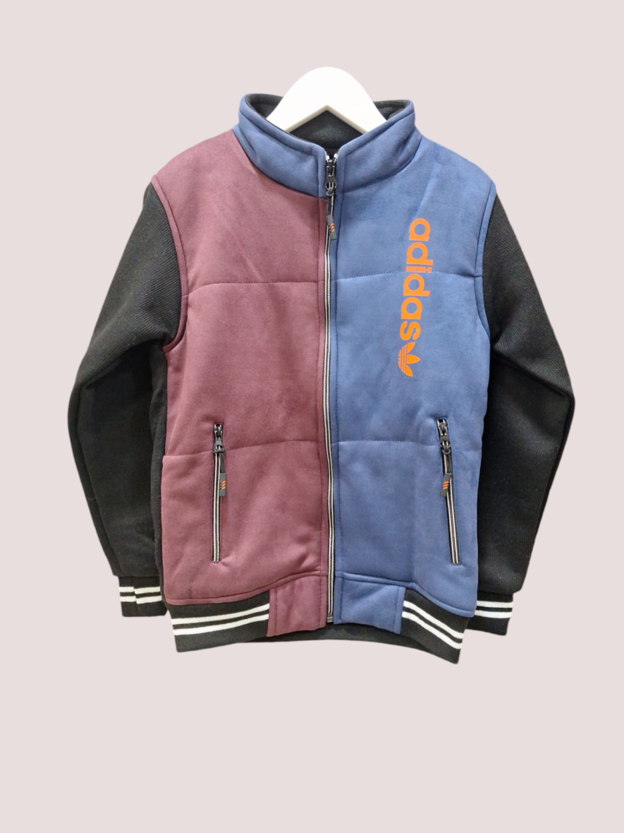 Stylish Dual-Tone Winter Jacket for Kids