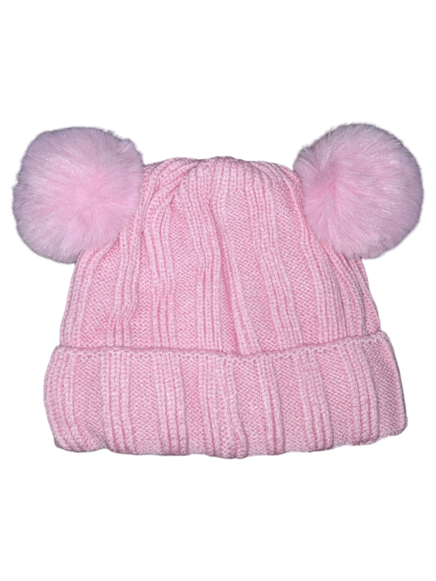 Woolen Cap-PNK-1