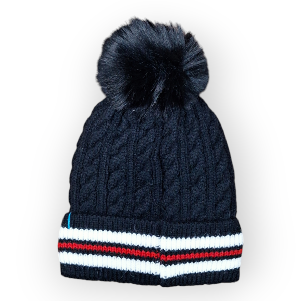 Woolen Cap-BLK-1