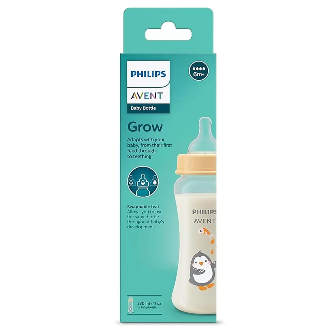 Philips Avent Grow with Your Baby Bottle 330ml (6m+)