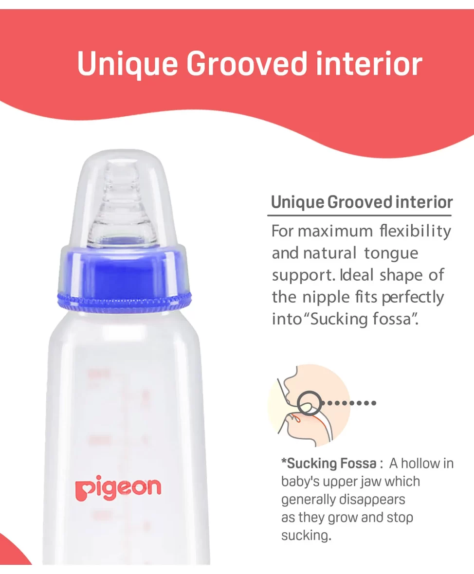 Pigeon Bottle Blue 120ml 0+-4