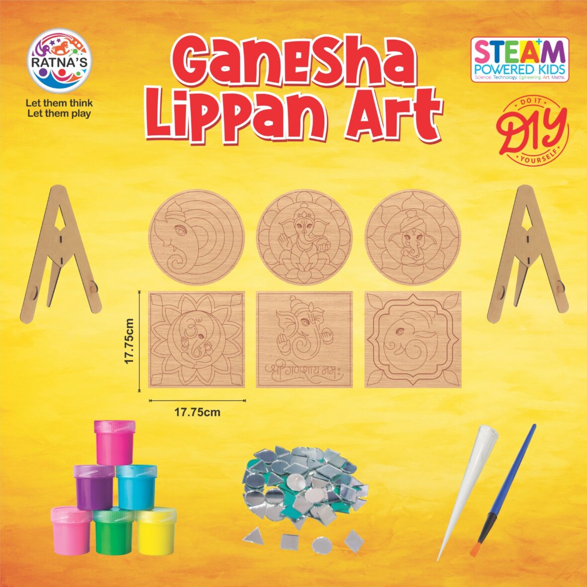 Ganesha Lippan Art