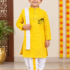 Ganpati-Dhoti Kurta-Yellow