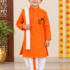 Ganpati-Dhoti Kurta-Orange